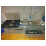 Tool box, drillbits, and more