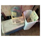 Trash can, coolers and more