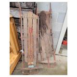 (2) runner sleds