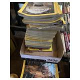 National Geographic magazines