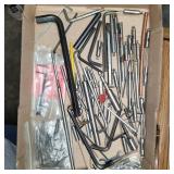 Allen wrenches, gage parts and more