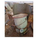 (2) enamel pots and more