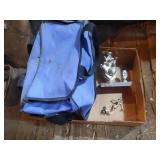 Bowling ball and trophey