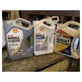 (3) 5qts jugs of 15w-40 oil