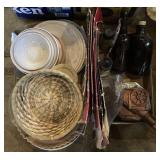 Whiskey decanters, dishes and more