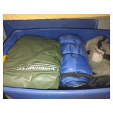 Air mattreses and sleeping bags