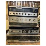 Stereo receivers, VCR players