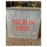 Oberlin dairy metal milk box