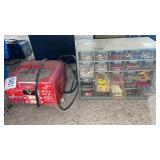 Battery charger, organizer