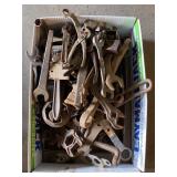 Antique Wrenches, other tools