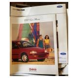 Car manuals, books