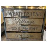 Weatherhead advertising hardware box