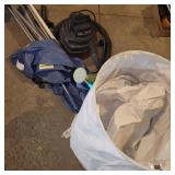 Wet/dry vac, bag chair,  watering can and more