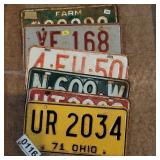 (6) License plates