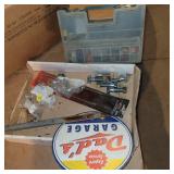 Sign, Calterm organizer,  hardware and more