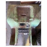 John Deere seat, wheel, and body
