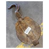 Large metal pulley , 24 inch