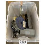 Screwdriver set, sockets, chain and more