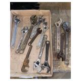 Adjustable wrenches