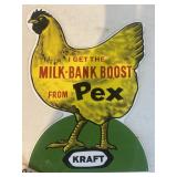 Kraft advertising sign