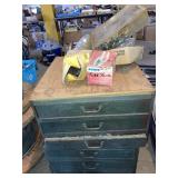 Wooden parts/ tools storage, car parts
