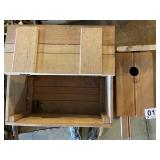 Wood box, bluebird house