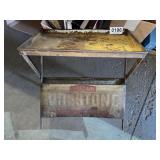 Prestone Eveready metal work stand, 21 inches