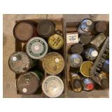 Motor Oil cans (some empty)