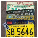(6) License plates