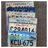 (7) License plates