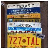 (7) License plates