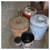 Gas and oil cans