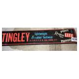 Tingley footwear sign