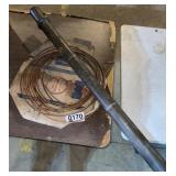Copper tubing 40 inch metal canister