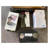 VHS tapes, vhs player