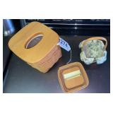 (3) Longaberger baskets