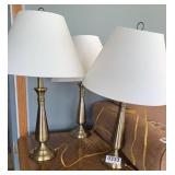 (3) table lamps