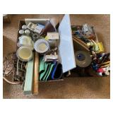 Office supplies, kitchen items