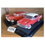 1957 Chevy die-cast cars