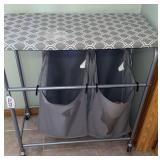 Handy laundry caddie, 34 inches tall