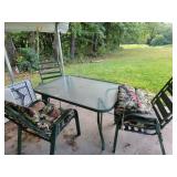 Patio table w/ 4 chairs