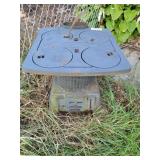 Cast iron stove