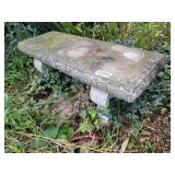 Concrete bench