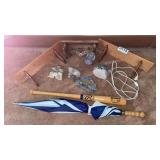 Small shelves, figurines , more