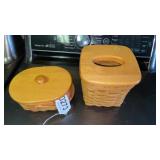 (2) Longaberger baskets