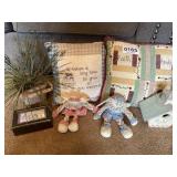 Embroidered Throw pillows , decor