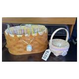 (2) Longaberger baskets