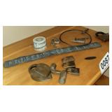 Antique railroad collectibles