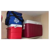 (3) Coolers