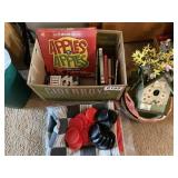 Large checkers game, games, books decor